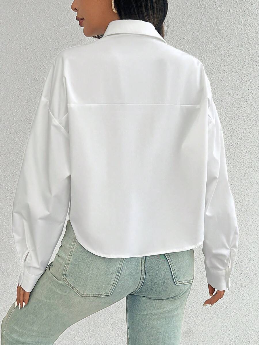 Lange Mouwen Blouse voor Vrouwen in Diverse Kleuren