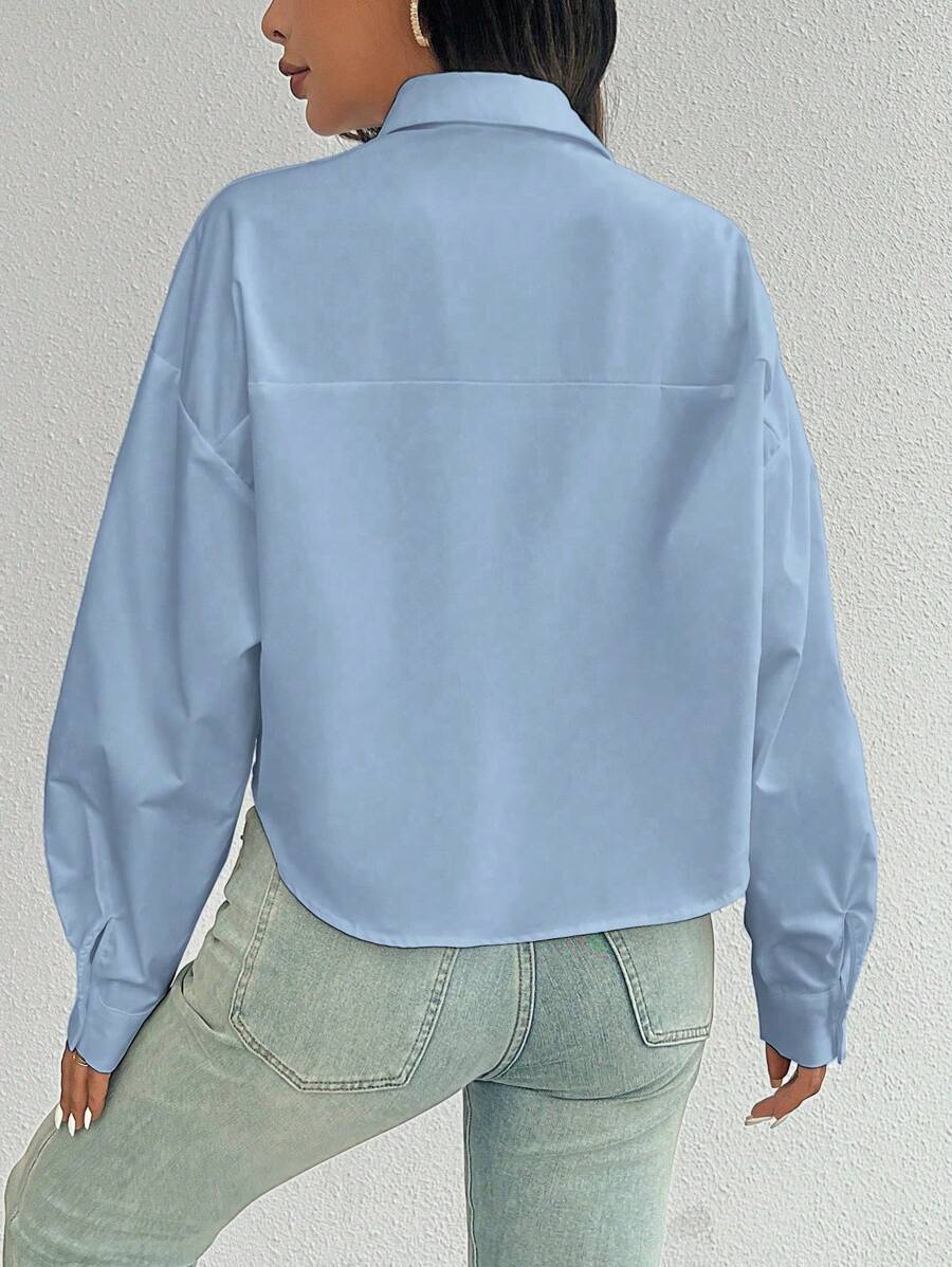Lange Mouwen Blouse voor Vrouwen in Diverse Kleuren