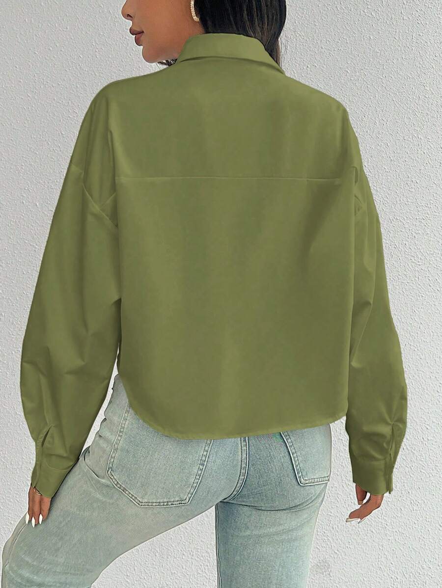 Lange Mouwen Blouse voor Vrouwen in Diverse Kleuren