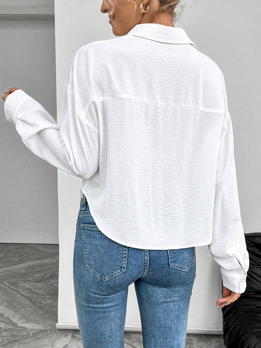 Lange Mouwen Blouse voor Vrouwen in Diverse Kleuren