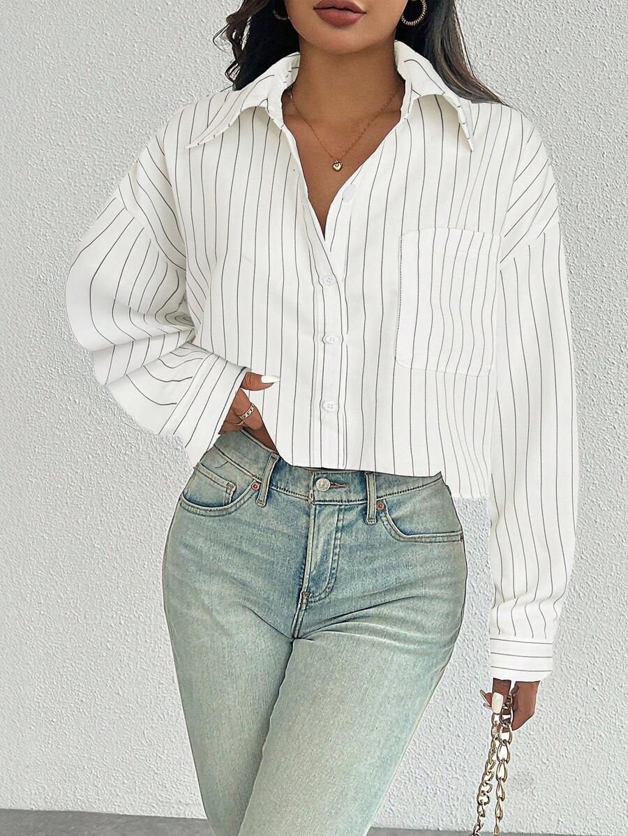 Lange Mouwen Blouse voor Vrouwen in Diverse Kleuren