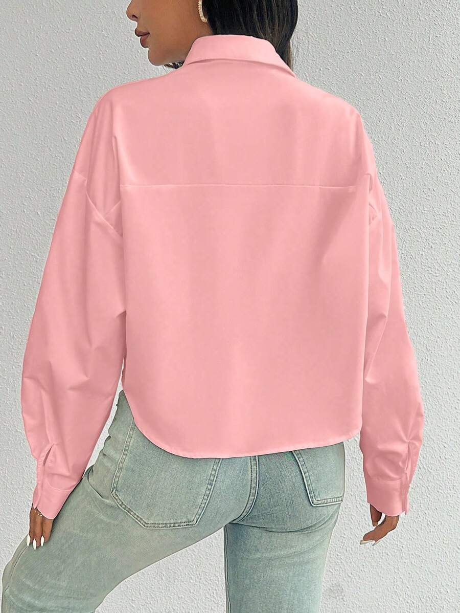 Lange Mouwen Blouse voor Vrouwen in Diverse Kleuren