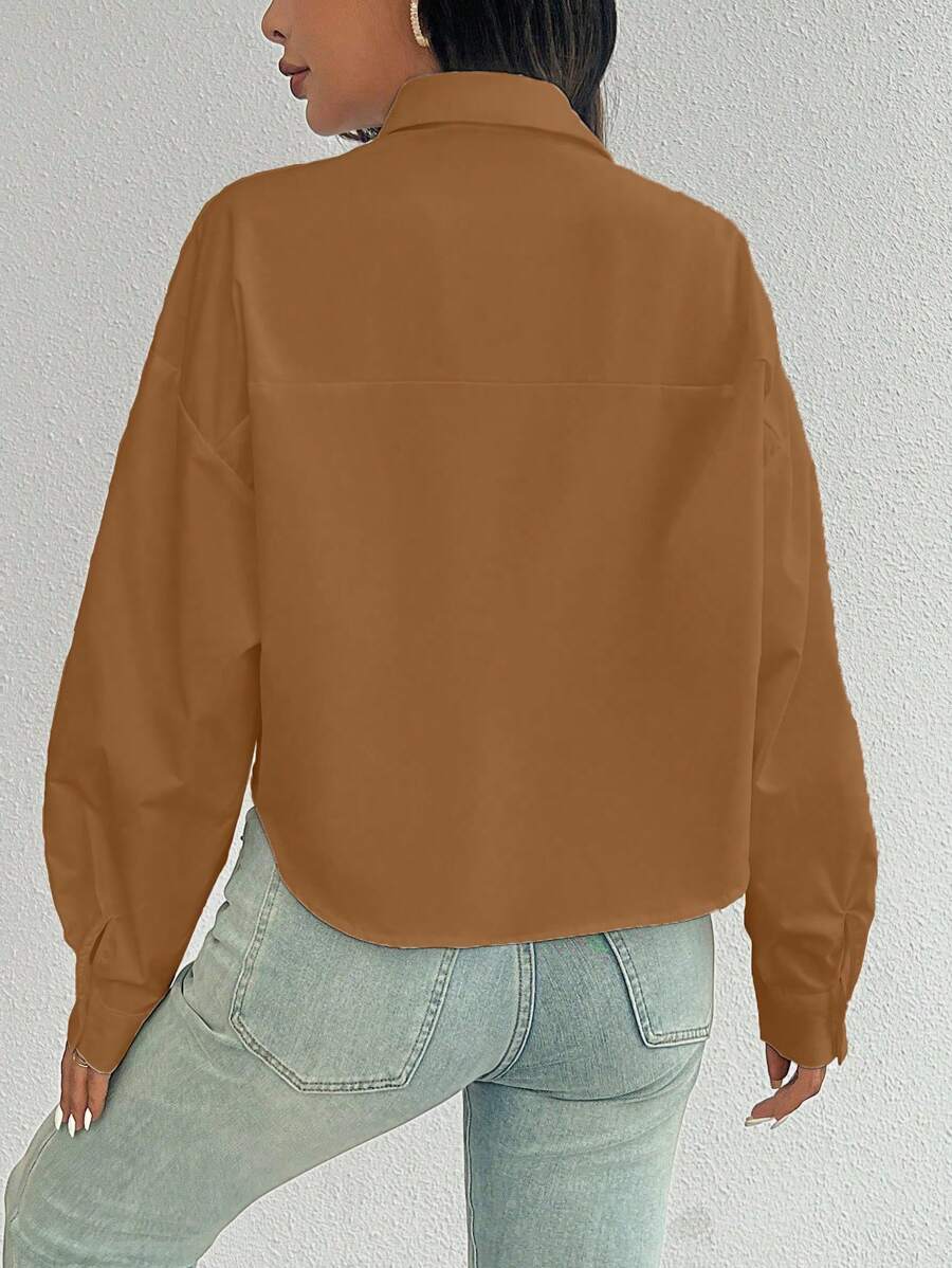 Lange Mouwen Blouse voor Vrouwen in Diverse Kleuren